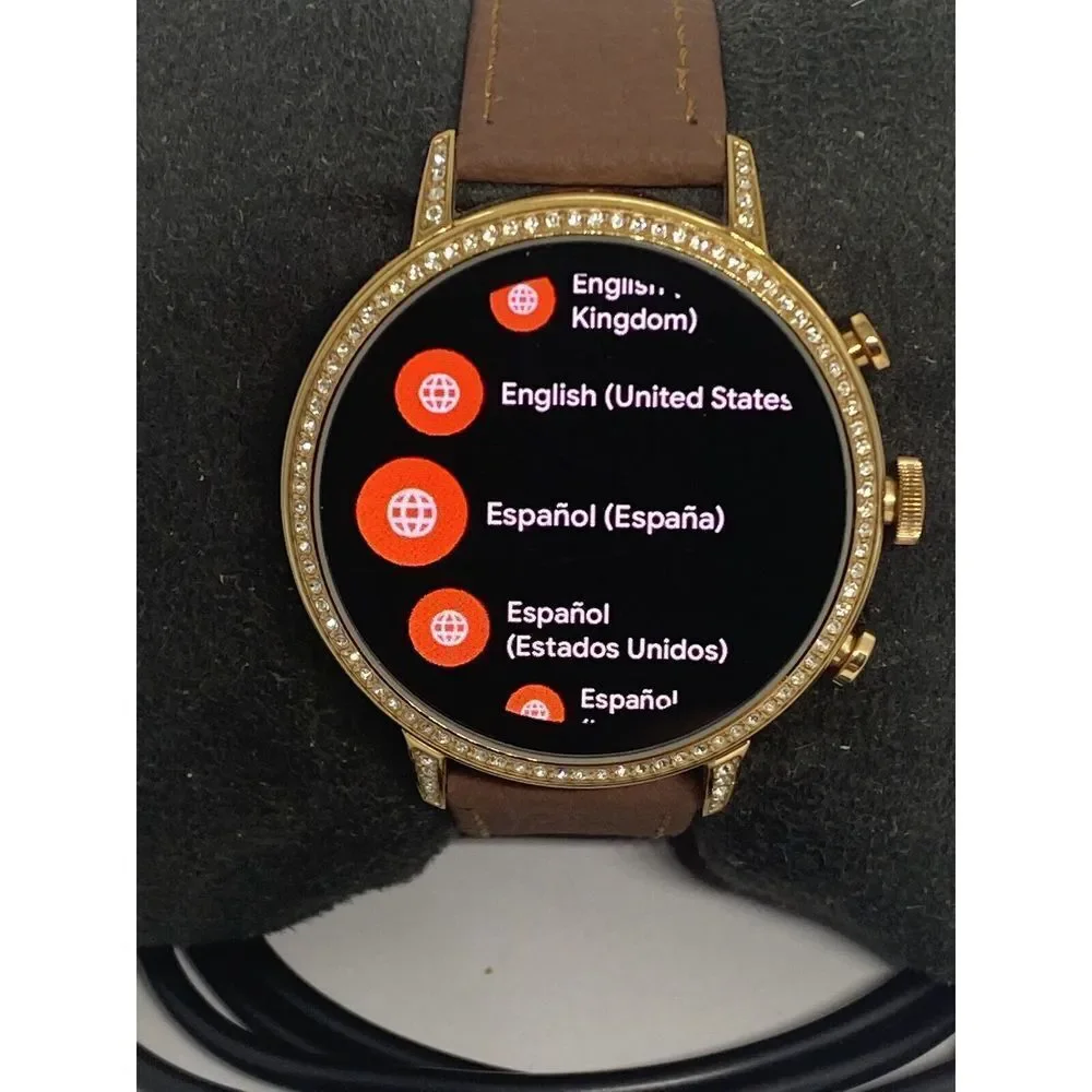 Fossil Gen 4 Authentic Digital Dial Smart Watch Custom Band FTW6011 AB602